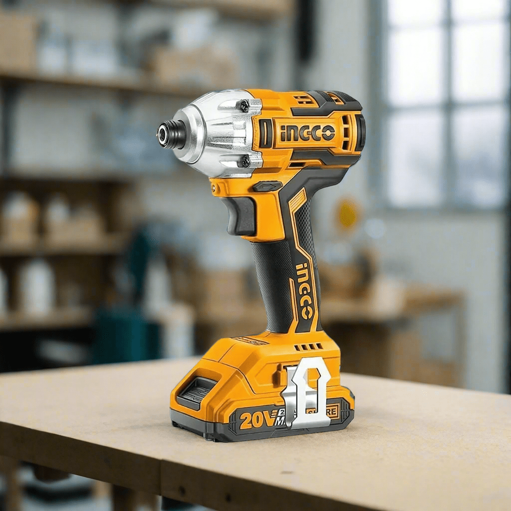 Ingco Impact Wrench & Driver Ingco 20V Lithium-Ion Cordless Impact Driver with Brushless Motor – CIRLI2028
