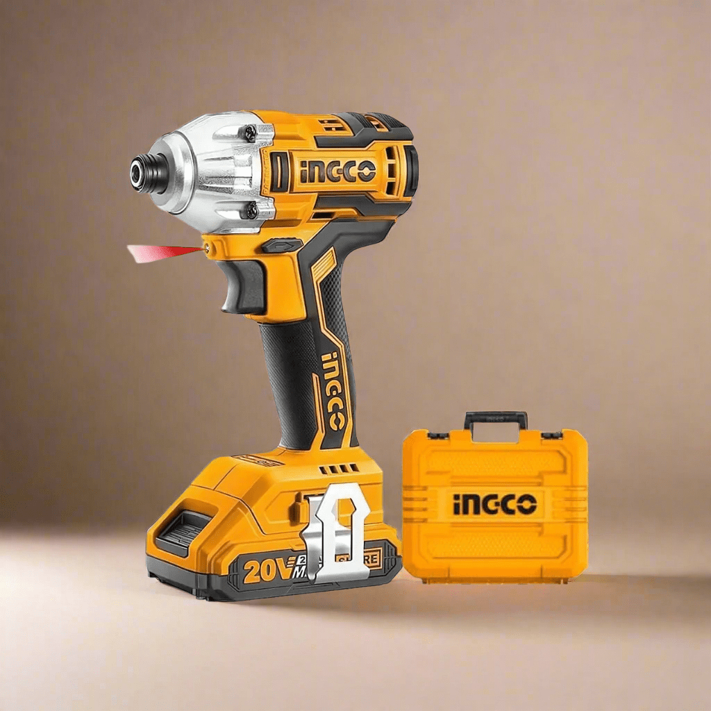 Ingco Impact Wrench & Driver Ingco 20V Lithium-Ion Cordless Impact Driver with Brushless Motor – CIRLI2028