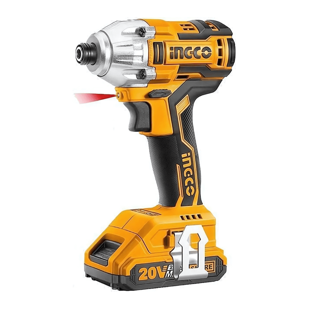 Ingco Impact Wrench & Driver Ingco 20V Lithium-Ion Cordless Impact Driver with Brushless Motor – CIRLI2028