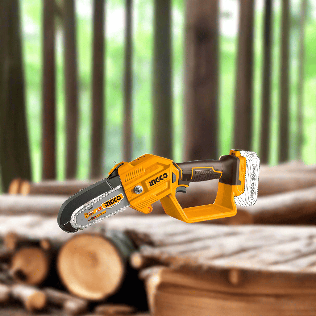 Ingco Pruner Saw Ingco 20V Lithium-Ion Cordless Pruner Saw with 5" Bar – CGSLI2058
