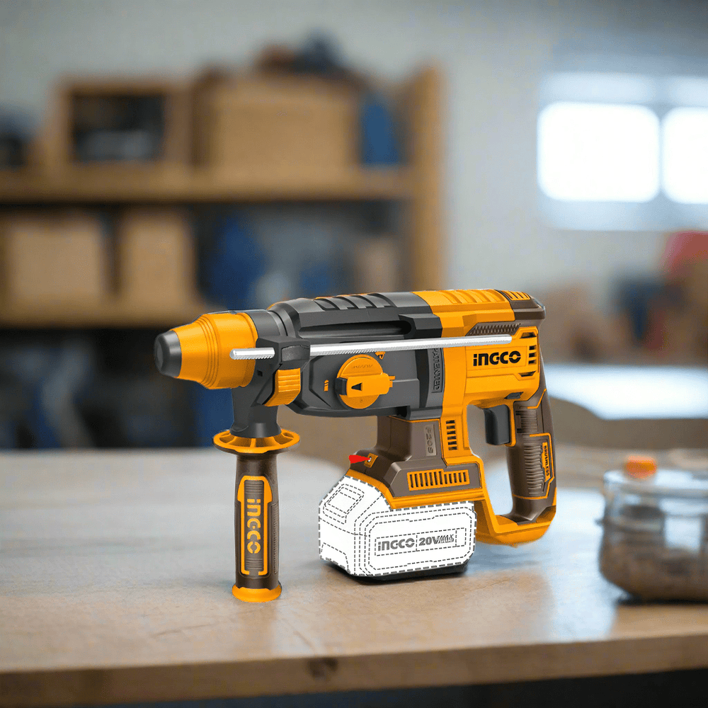 Ingco Drill Ingco 20V Lithium-Ion Cordless Rotary Hammer - CRHLI20268