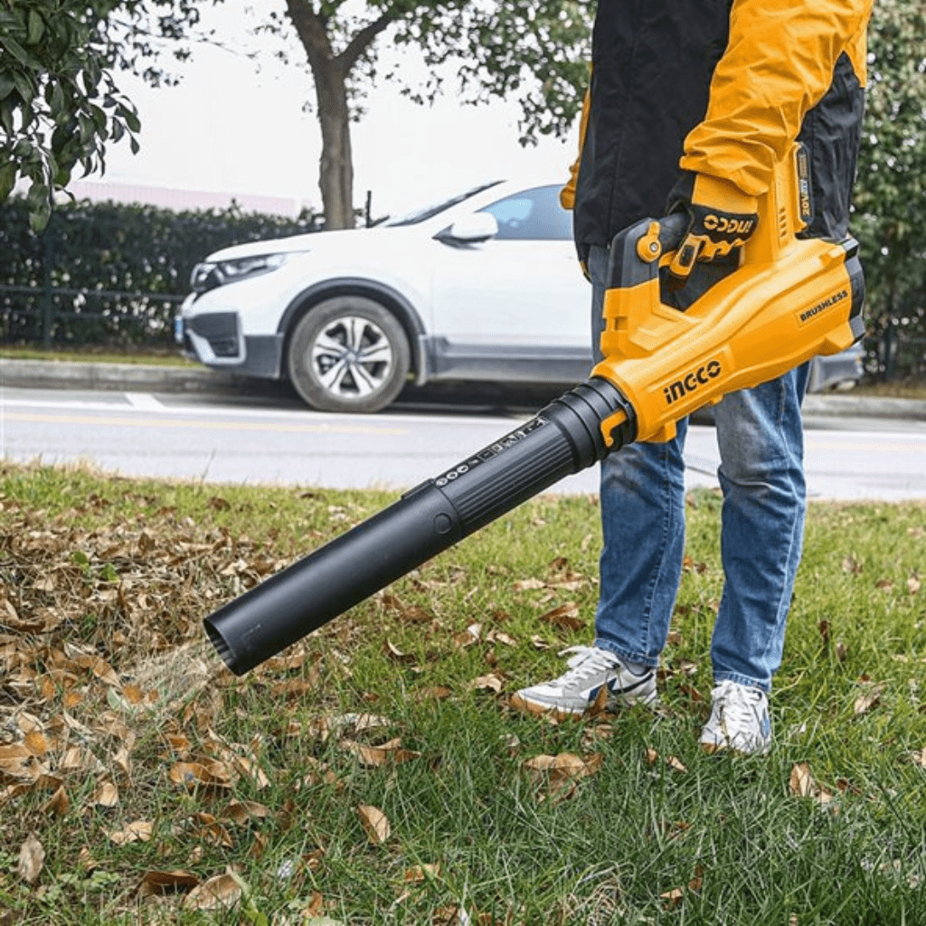 Ingco Power Tool Combo Kit Ingco 20V Lithium-Ion Grass Trimmer & Air Blower Combo Kit – COSLI240203