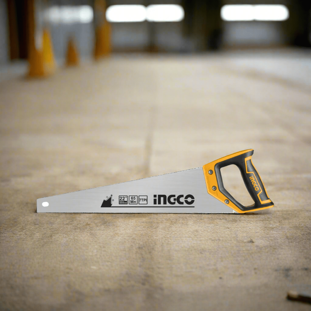 Ingco Hand Saws & Cutting Tools Ingco 22" Hand Saw 550mm with Teeth Protector – HHAS08550