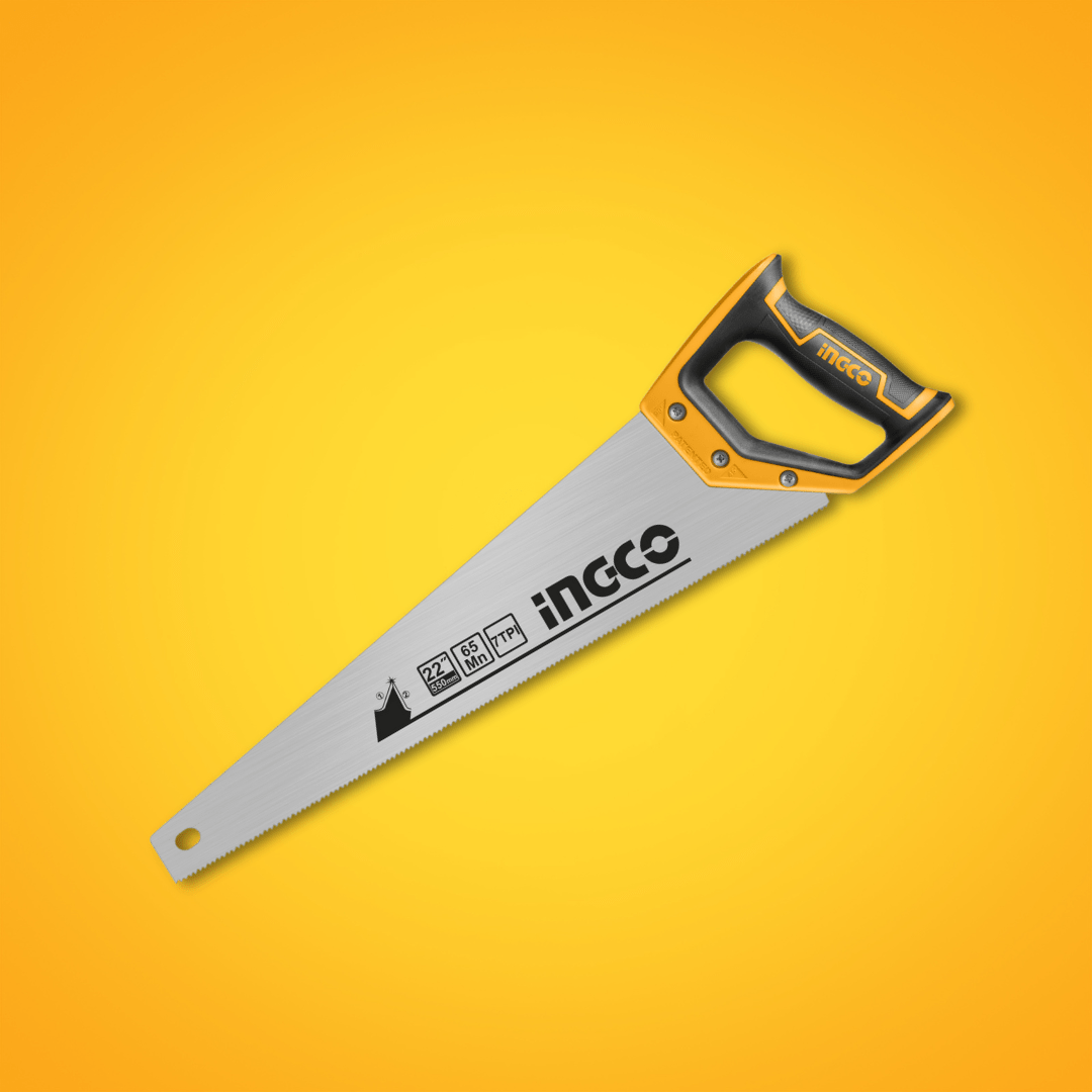 Ingco Hand Saws & Cutting Tools Ingco 22" Hand Saw 550mm with Teeth Protector – HHAS08550
