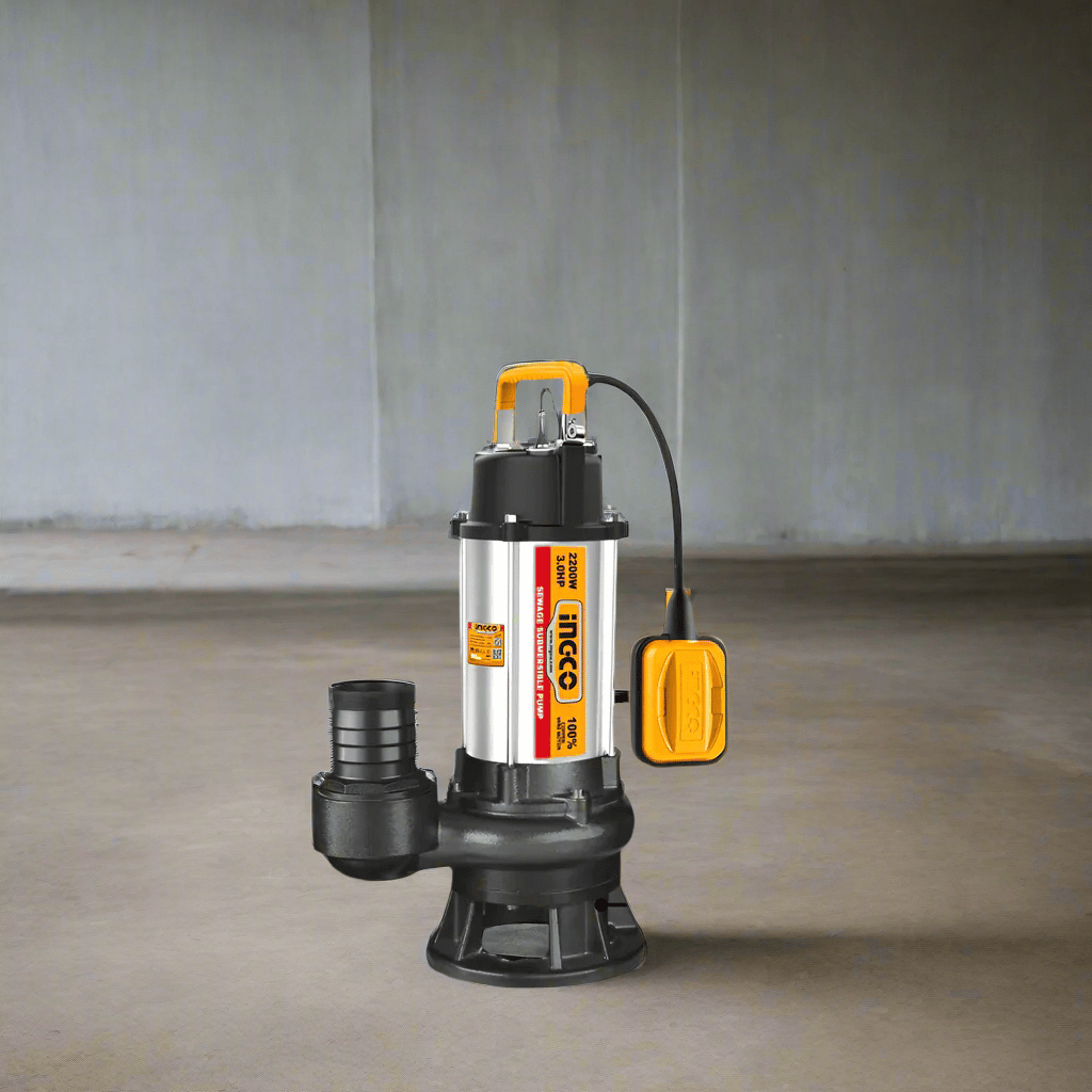 Ingco Submersible Pumps Ingco 2200W Sewage Submersible Pump 3.0HP - SPDB220068