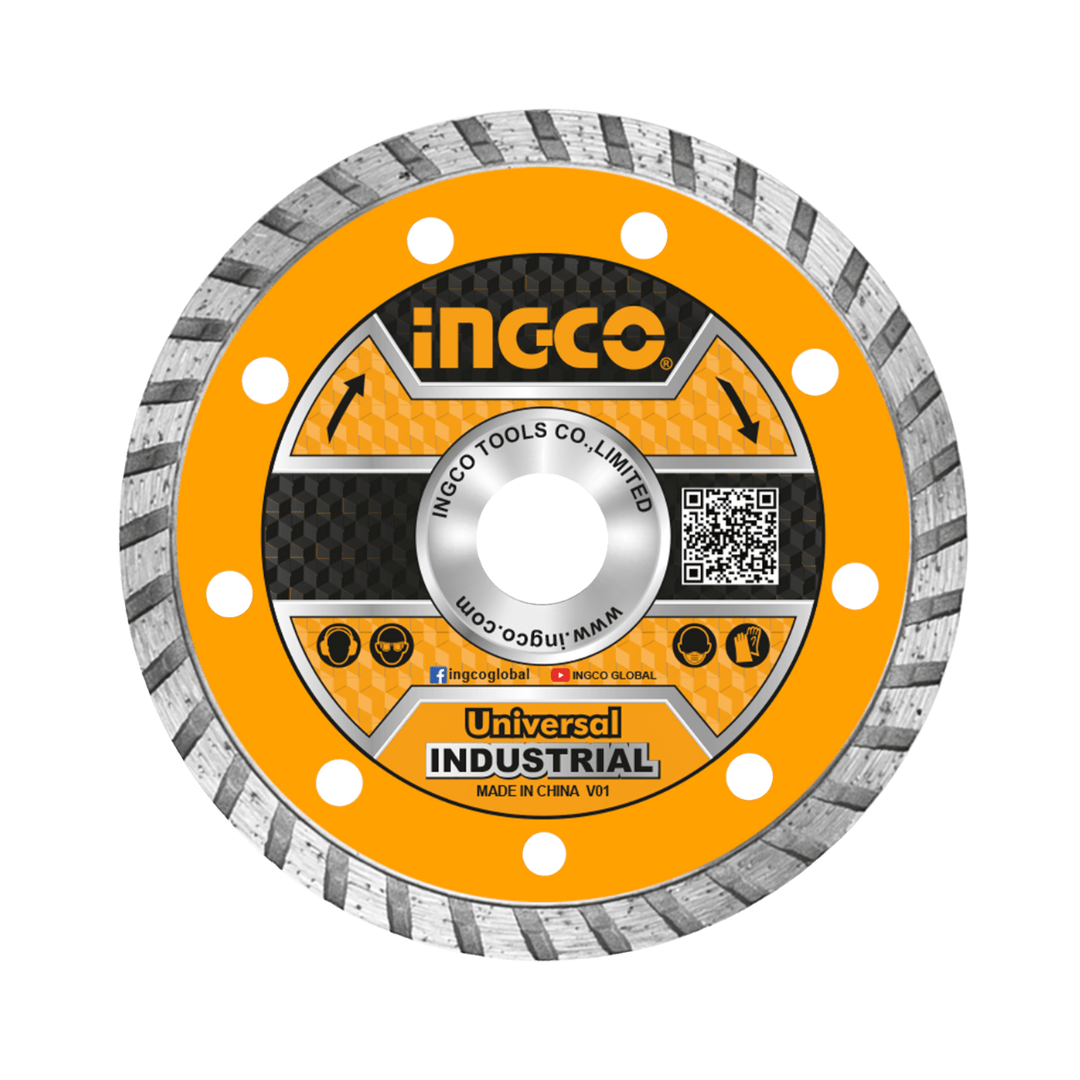 Ingco Grinding & Cutting Wheels Ingco 230 (9") x 22.2mm Turbo Diamond Disc - DMD032301