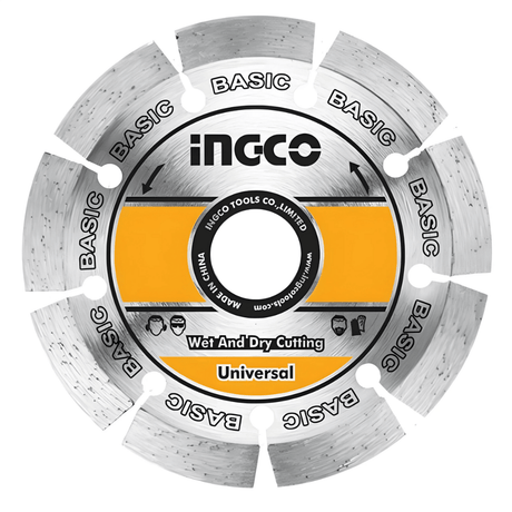 Ingco Grinding & Cutting Wheels Ingco 230(9")X22.2mm Dry Diamond Disc - DMD012302