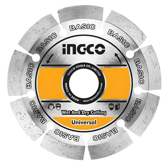Ingco Grinding & Cutting Wheels Ingco 230(9")X22.2mm Dry Diamond Disc - DMD012302