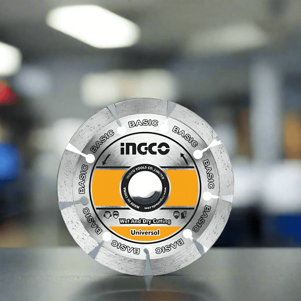 Ingco Grinding & Cutting Wheels Ingco 230(9")X22.2mm Dry Diamond Disc - DMD012302