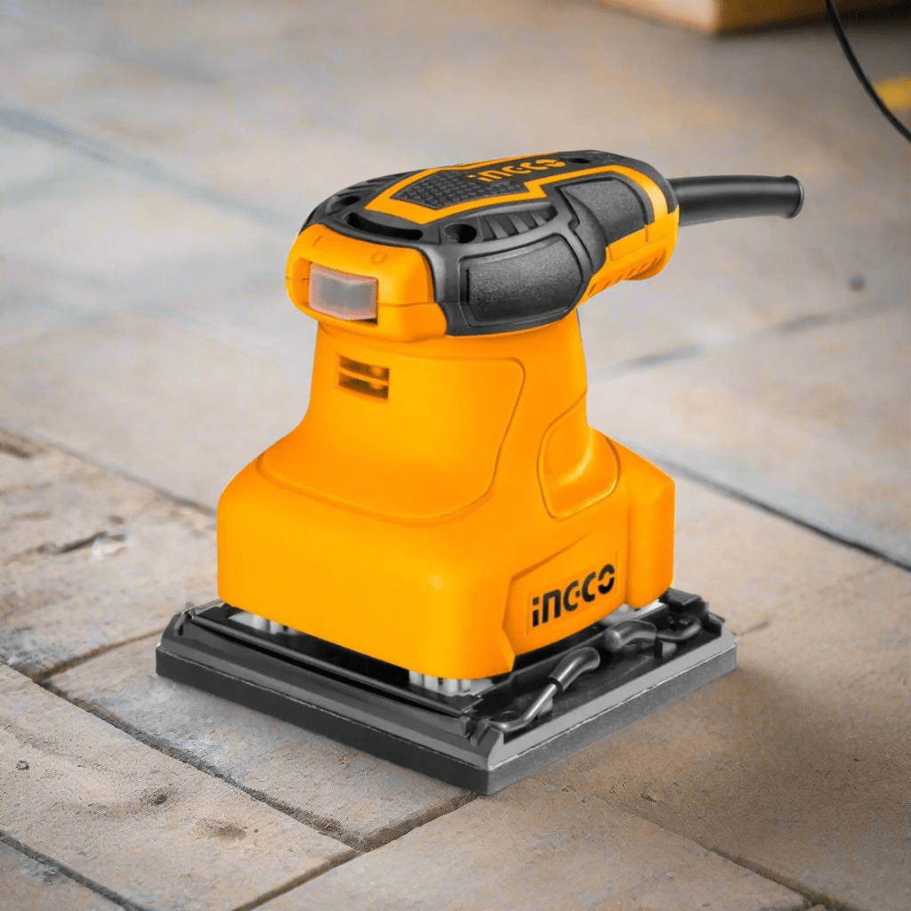 Ingco Sander Ingco 240W Corded Palm Sander with With 5-Pieces Sand Papers - PS2408