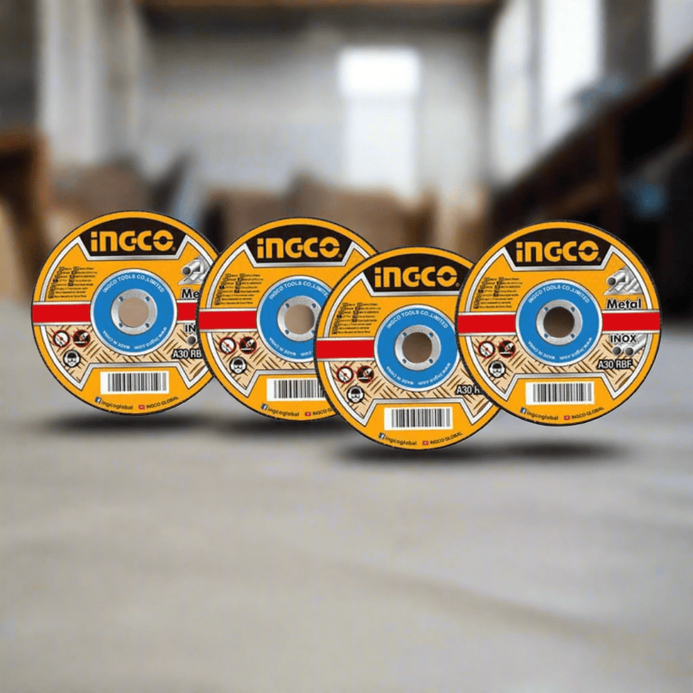 Ingco Grinding & Cutting Wheels Ingco 25-Piece Ultra-thin Metal Cutting Disc Set 115mm x 1.0mm – MCD11011525