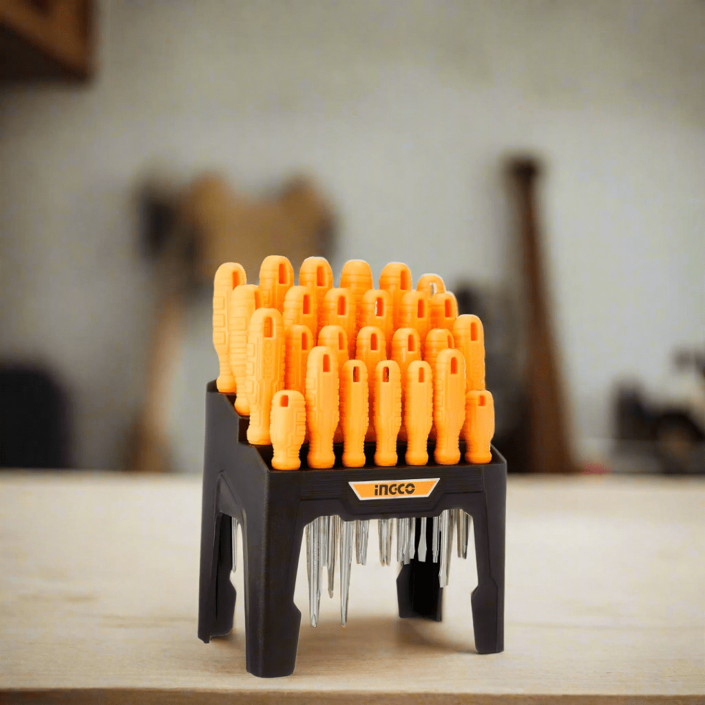 Ingco Screwdrivers Ingco 26-Piece CR-V Screwdriver Set – HKSD2658