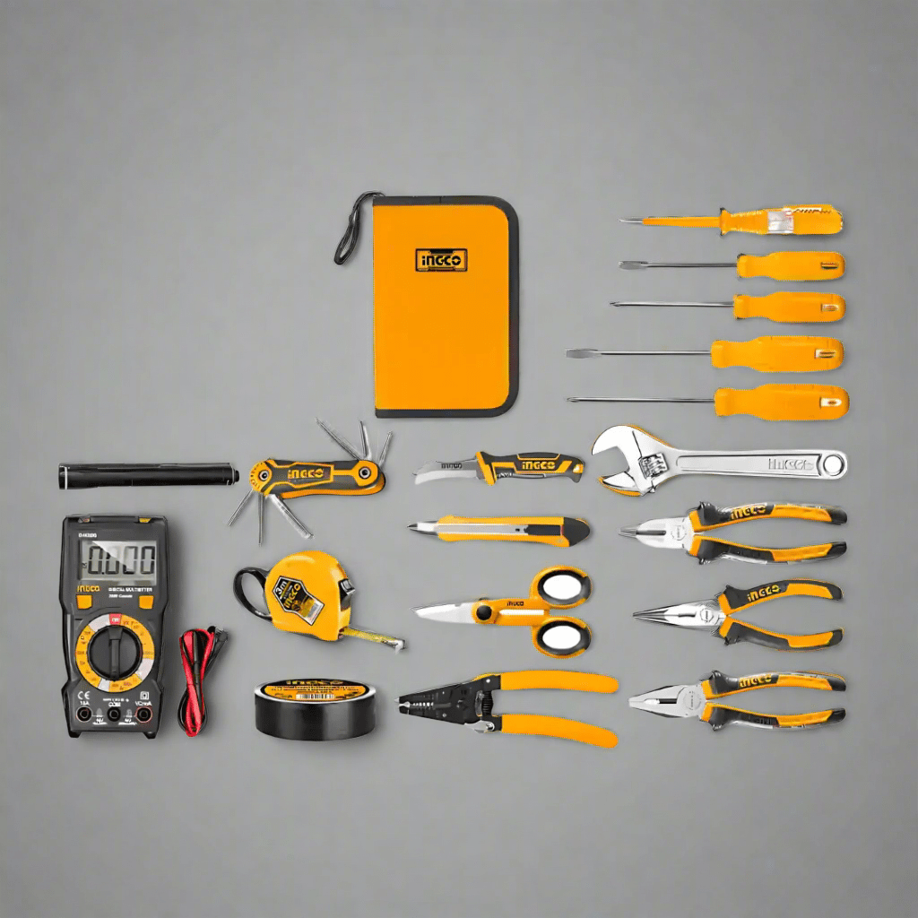 Ingco Tool Set Ingco 26 Pieces Electricians Tool Set - HKETS0261
