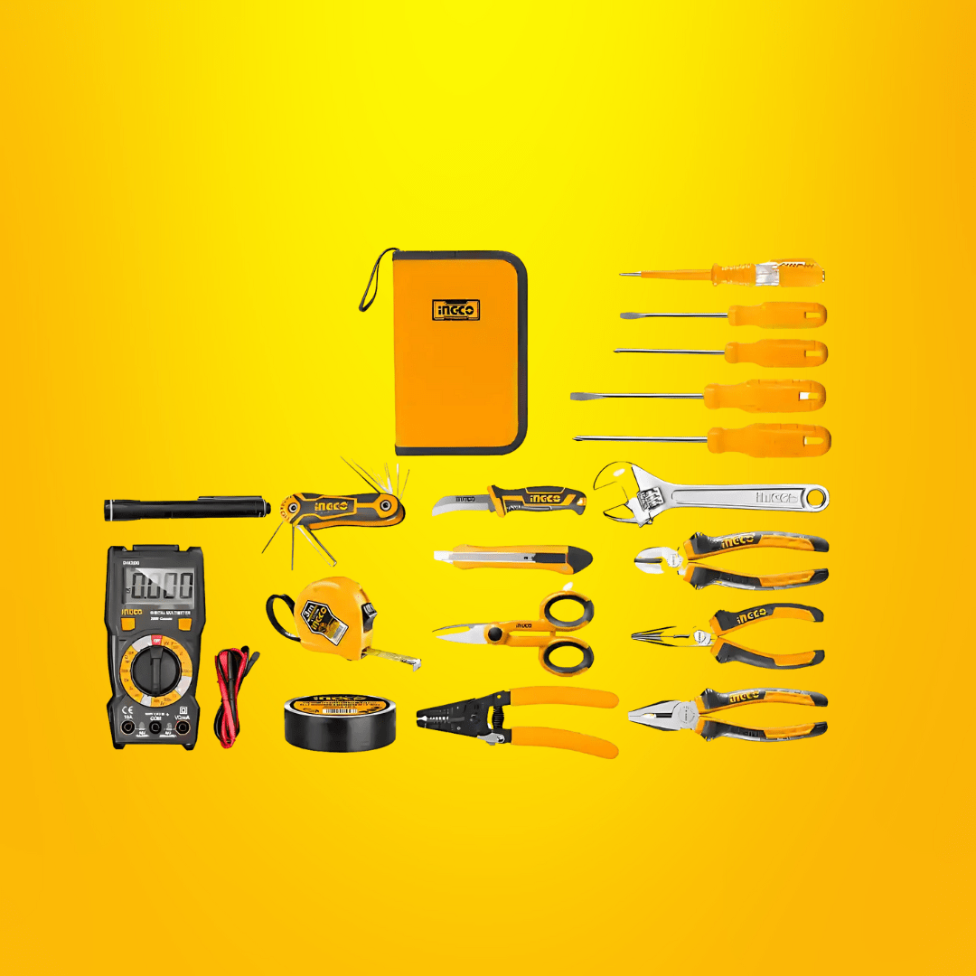 Ingco Tool Set Ingco 26 Pieces Electricians Tool Set - HKETS0261