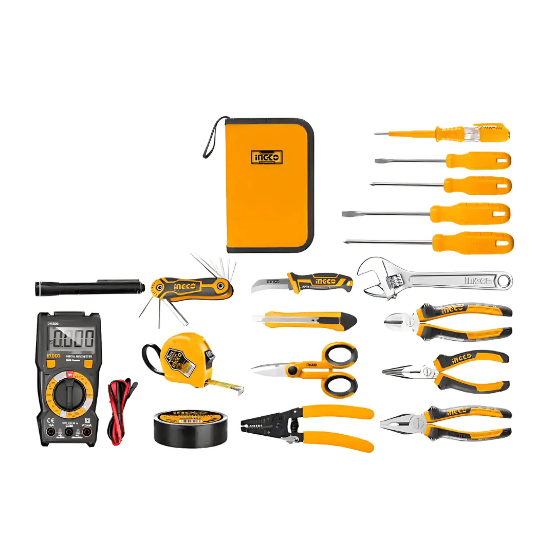Ingco Tool Set Ingco 26 Pieces Electricians Tool Set - HKETS0261