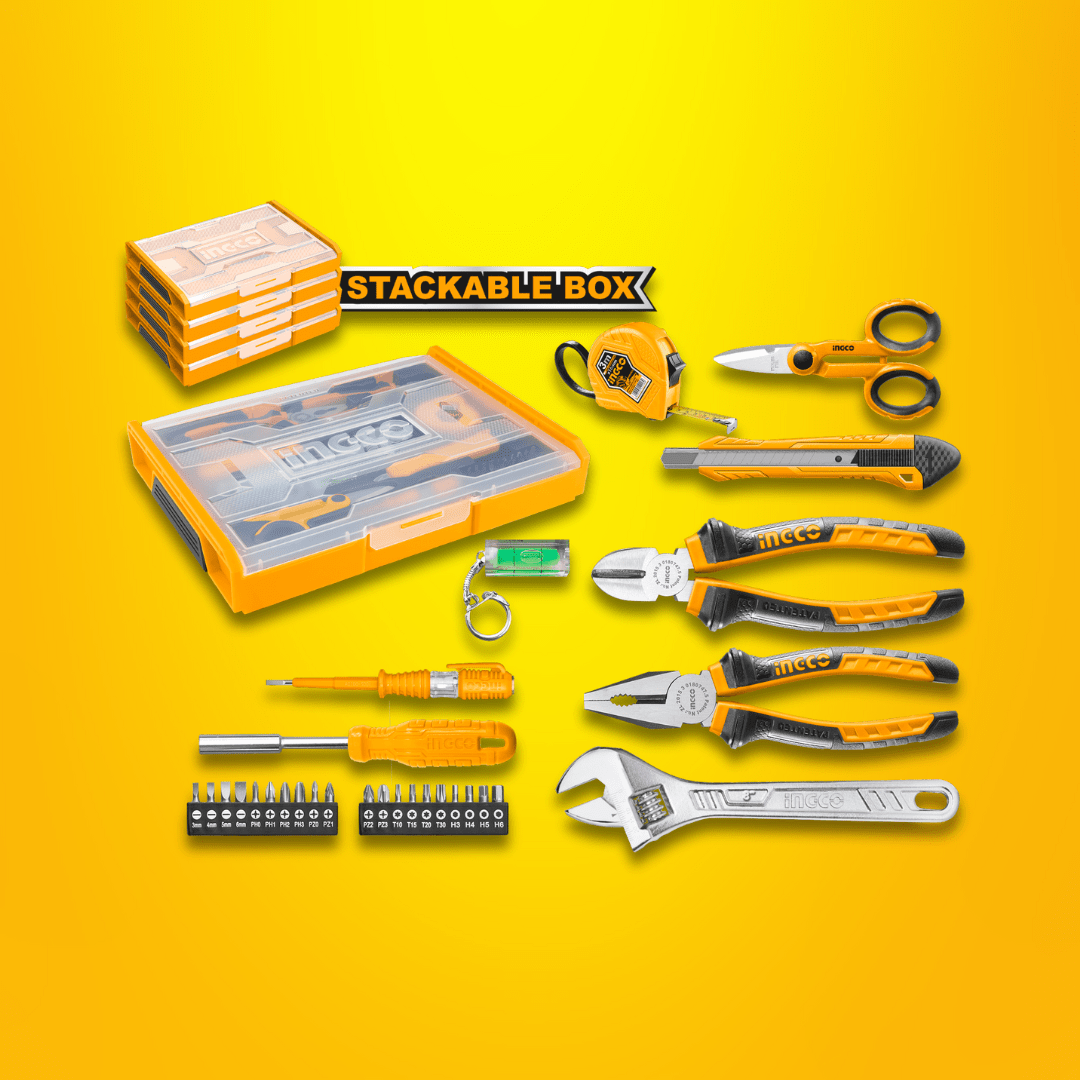 Ingco Tool Set Ingco 29 Pieces Household Tool Set - HKTV01H291
