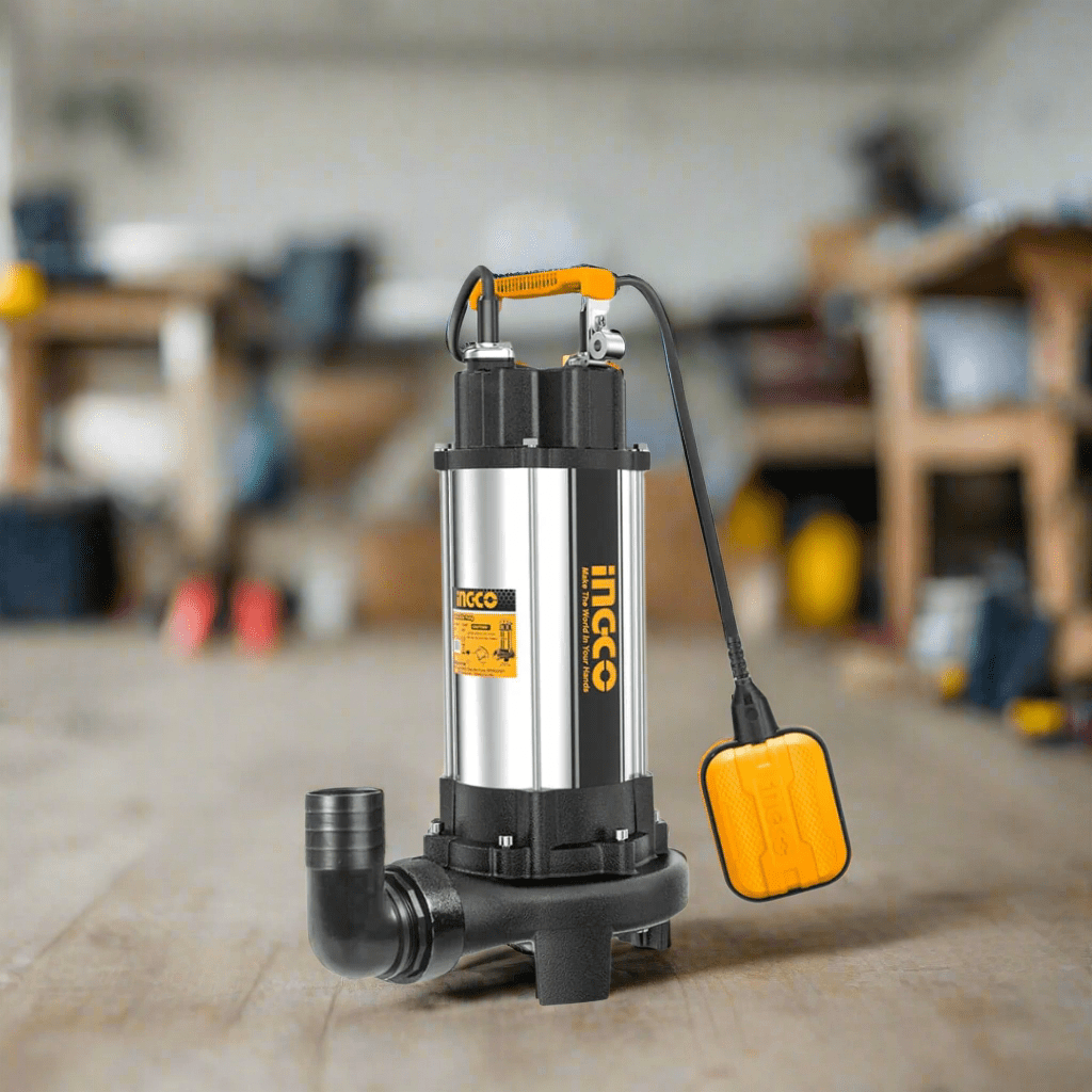Ingco Submersible Pumps Ingco 2HP Submersible Sewage Water Pump with Stainless Steel Body – SPDB15008