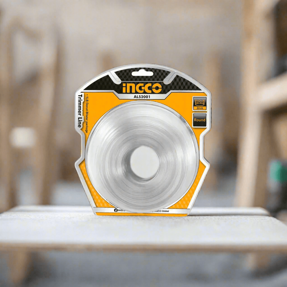 Ingco Trimmer Ingco 2mm Round Trimmer Line for Grass Trimmer – ALS2001