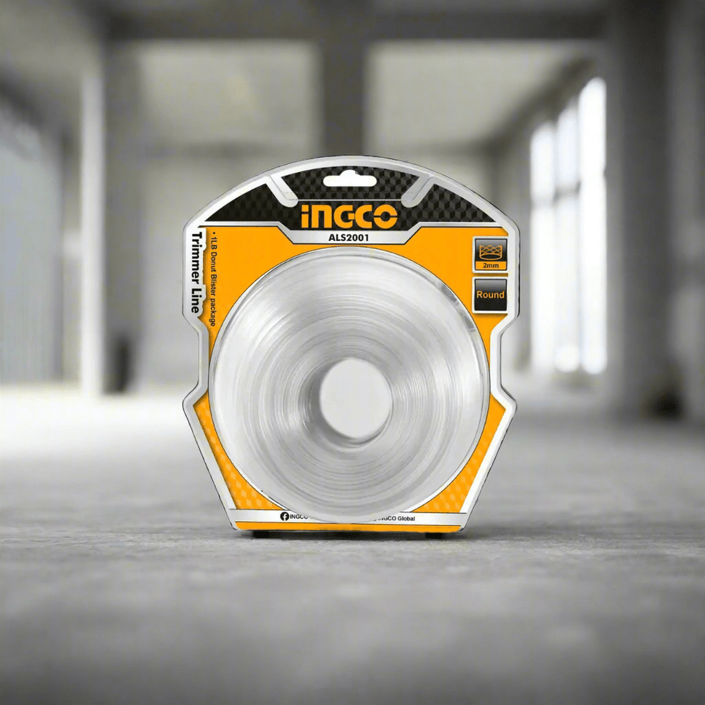 Ingco Trimmer Ingco 2mm Round Trimmer Line for Grass Trimmer – ALS2001