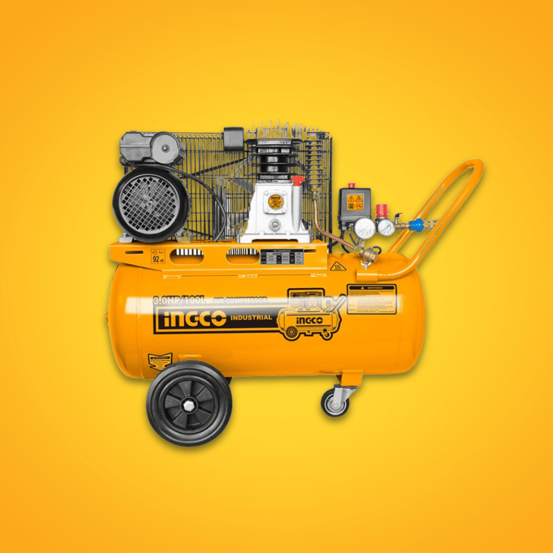 Ingco Compressor & Air Tool Accessories Ingco 3.0HP 100L Air Compressor – AC301008