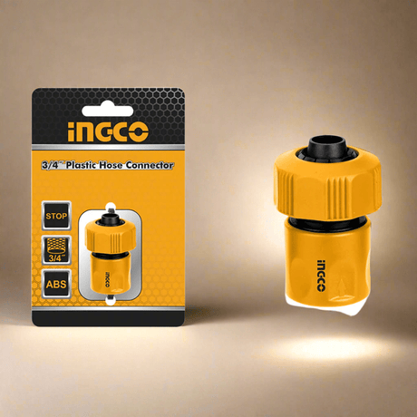 Ingco Gardening Tool Ingco 3/4" Plastic Hose Quick Connector - HHCS01341