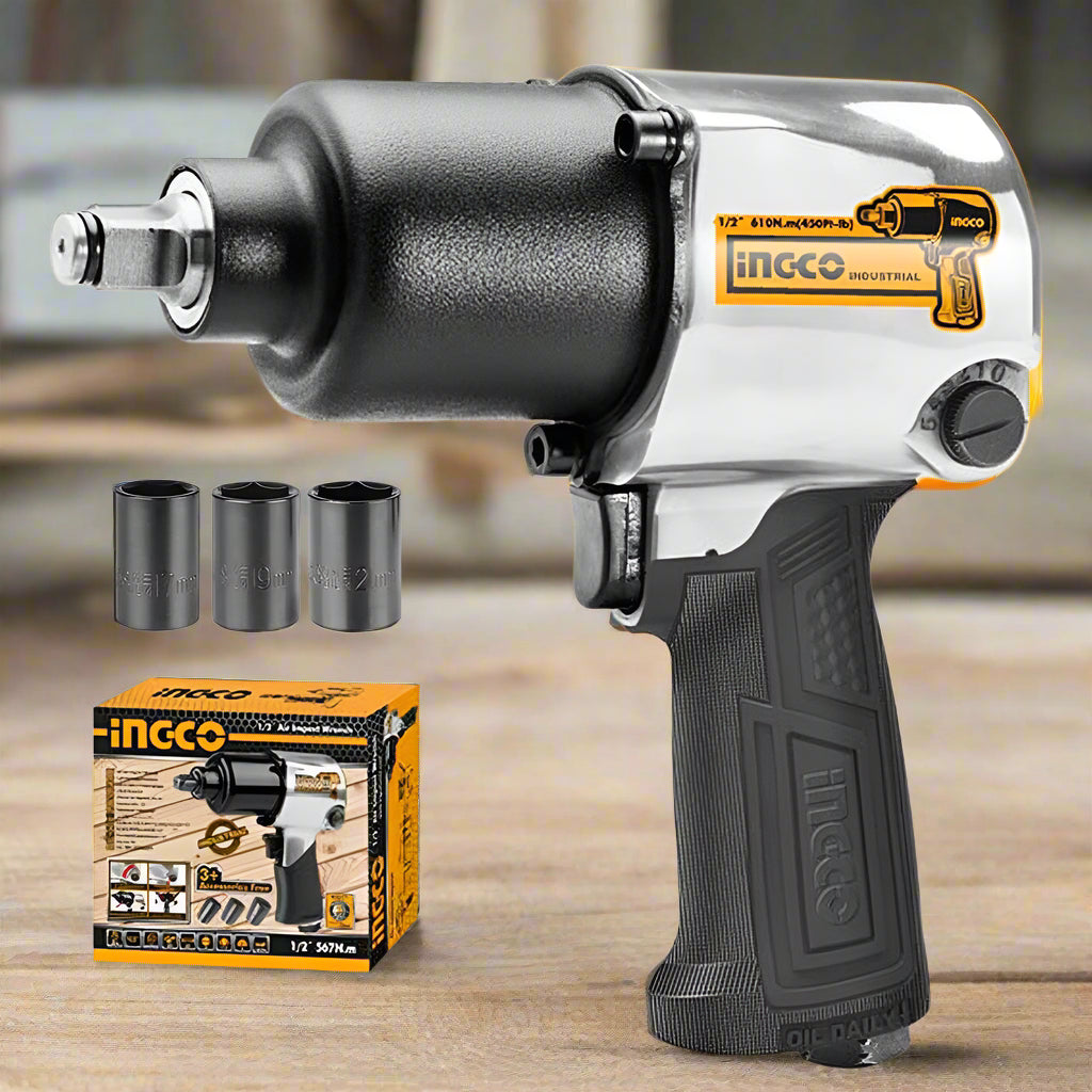Ingco Impact Wrench & Driver Ingco 3/4″ Professional Pneumatic Air Impact Wrench - AIW341301