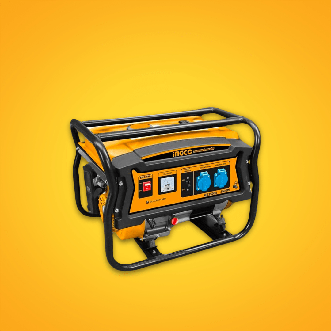 Ingco Generator Ingco 3.5KW Gasoline Generator with 15L Fuel Tank – GE35006