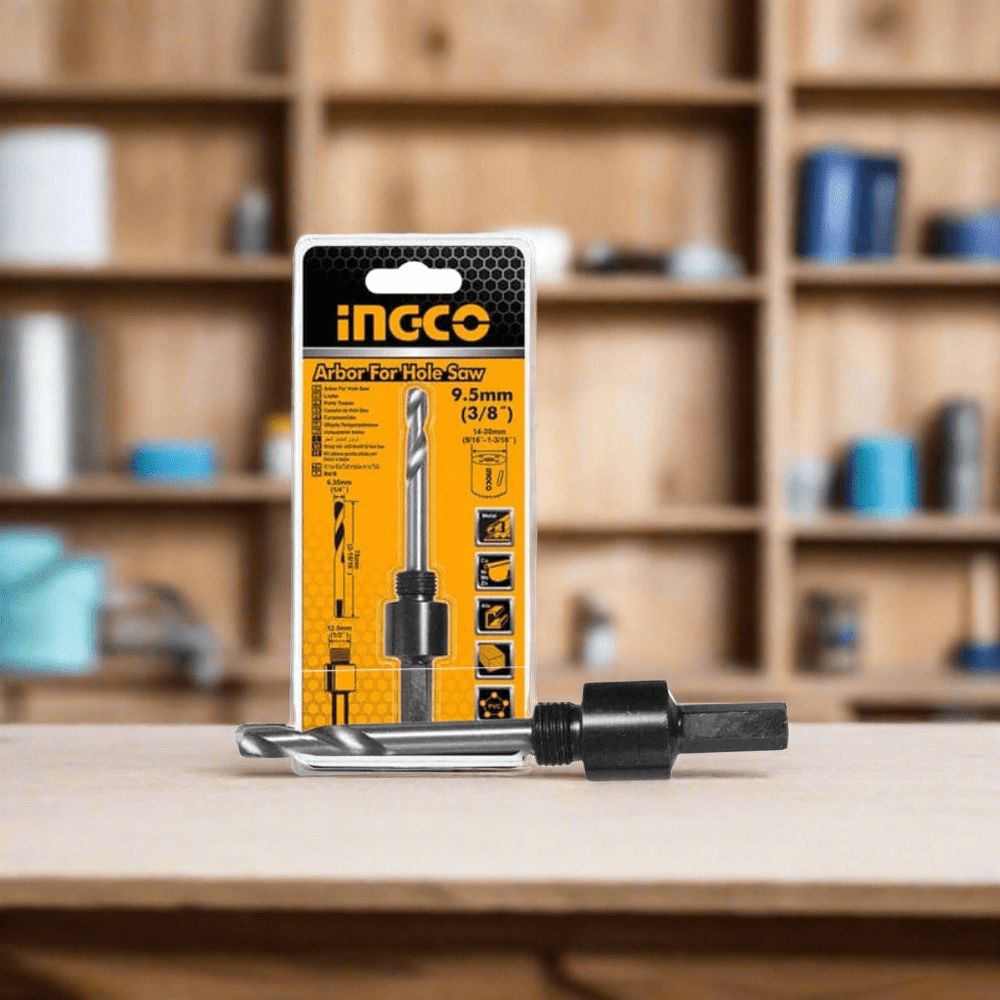 Ingco Chuck Keys & Specialty Accessories Ingco 3/8" Arbor for Hole Saw – HSA01