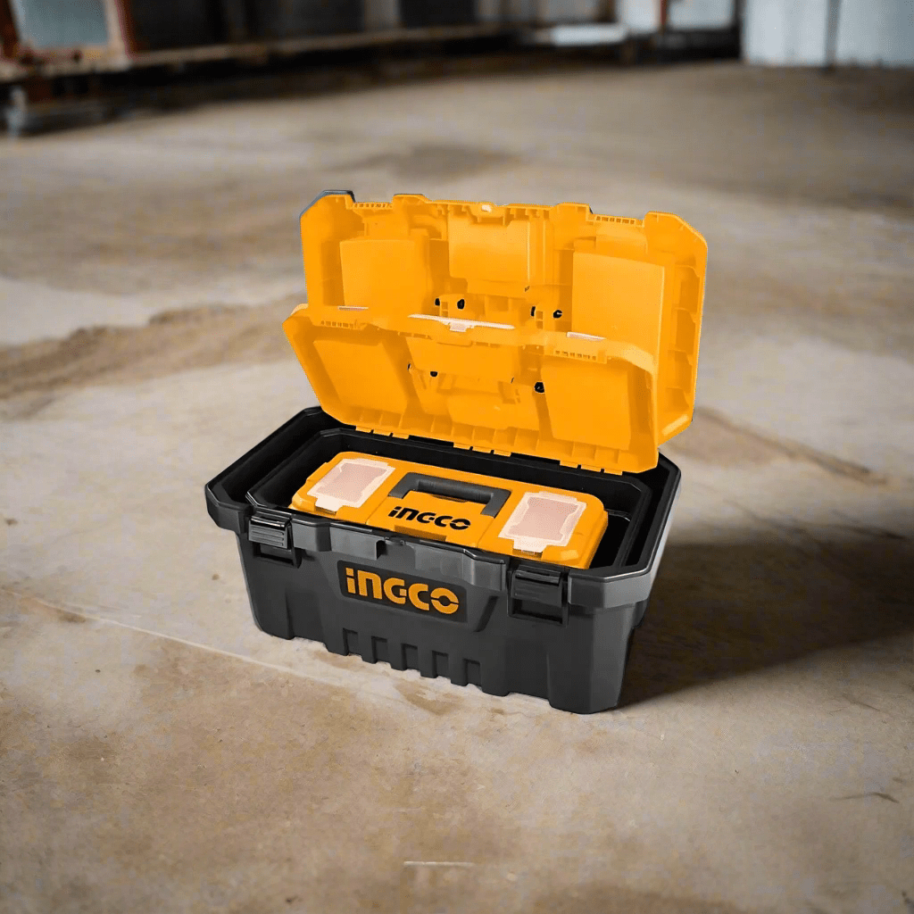 Ingco Tool Boxes Bags & Belts Ingco 3-Piece Plastic Tool Box Set – PBXK0301