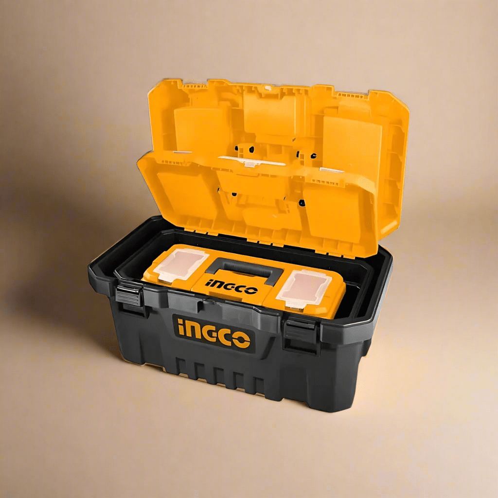 Ingco Tool Boxes Bags & Belts Ingco 3-Piece Plastic Tool Box Set – PBXK0301