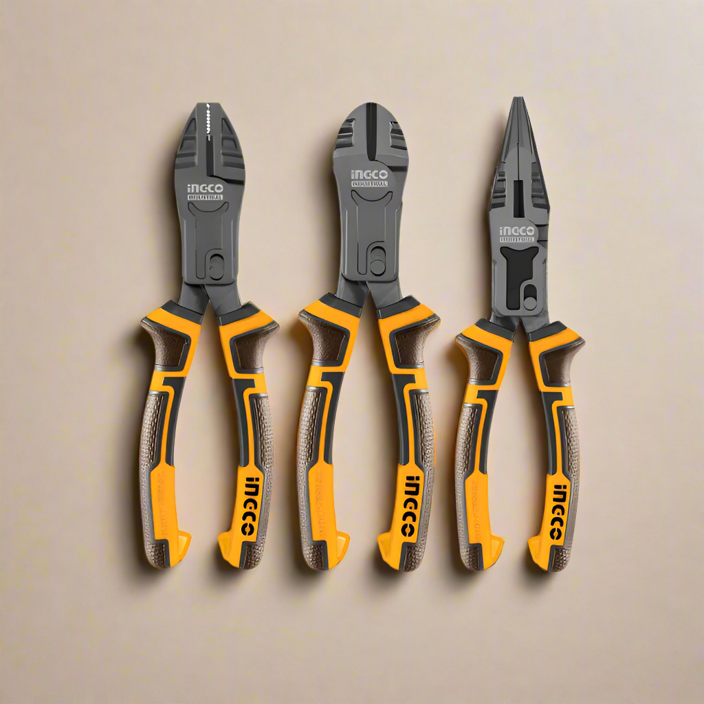 Ingco Pliers Ingco 3 Pieces Compound Action Plier Set - HKCPS5831