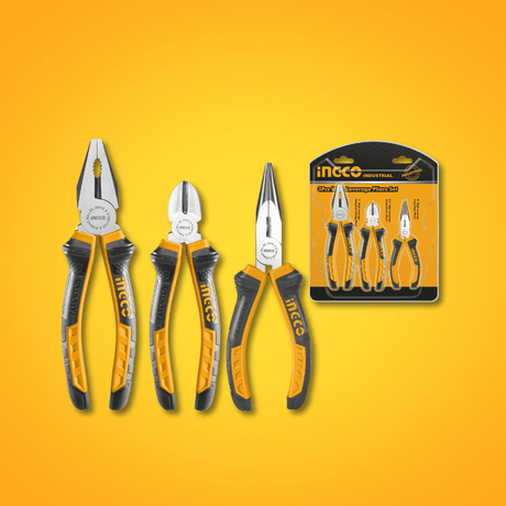 Ingco Pliers Ingco 3-Pieces Plier Set - HKPS08318
