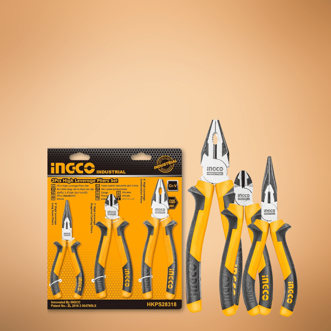 Ingco Pliers Ingco 3 Pieces Pliers Set - HKPS28318