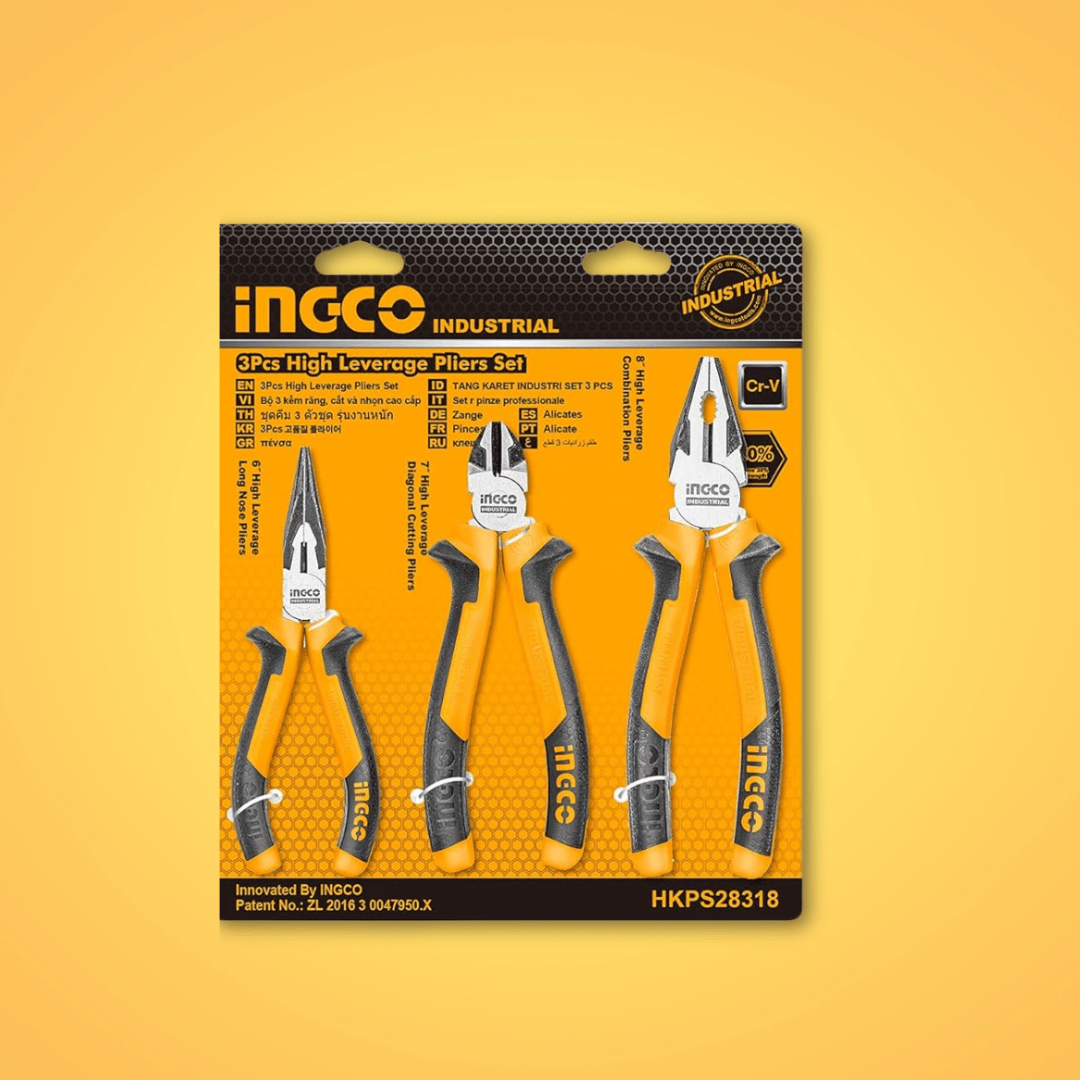 Ingco Pliers Ingco 3 Pieces Pliers Set - HKPS28318