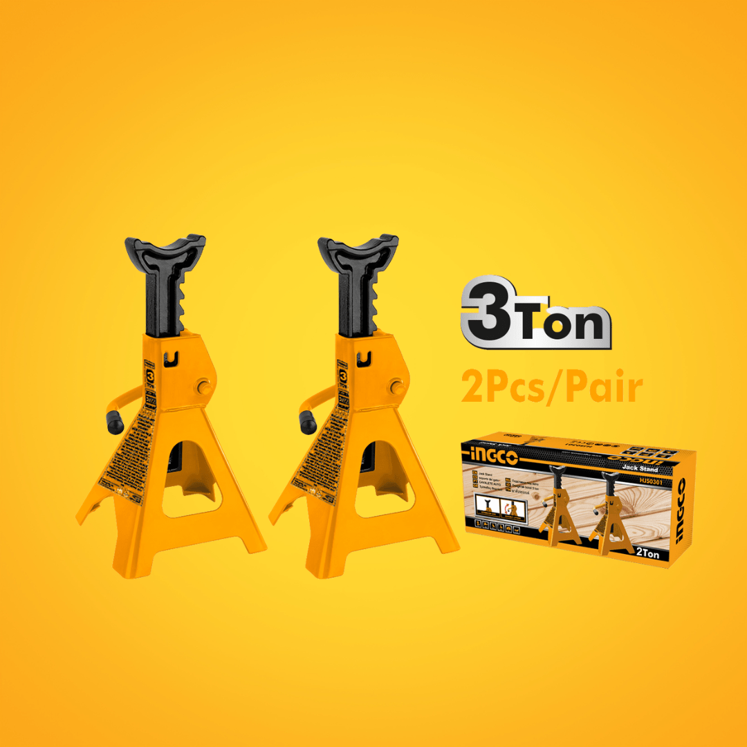 Ingco Towing and Lifting Ingco 3-Ton 2-Pair Jack Stand – HJS0301