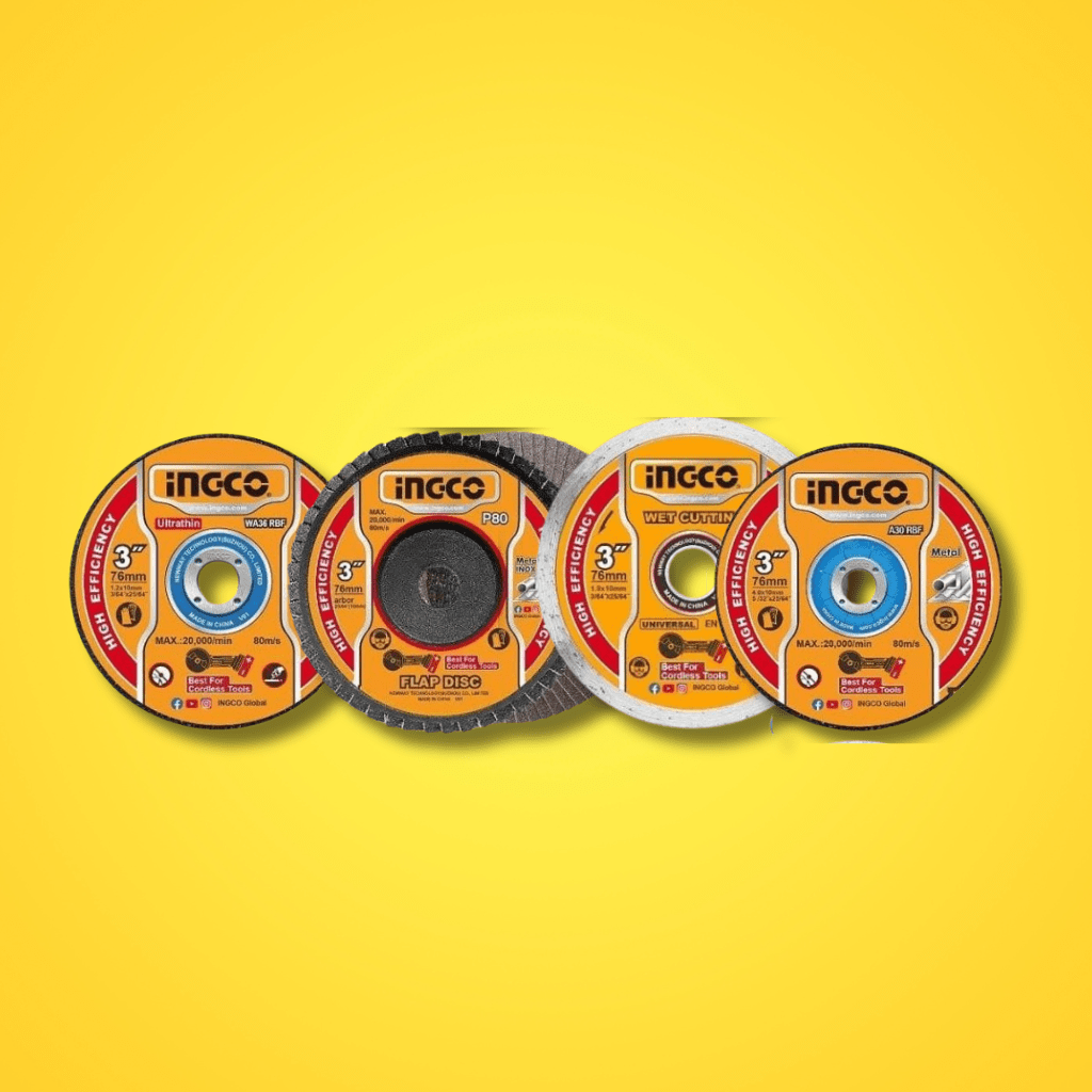 Ingco Grinding & Cutting Wheels Ingco 30-Piece Cutting & Grinding Disc Set – MCD07630