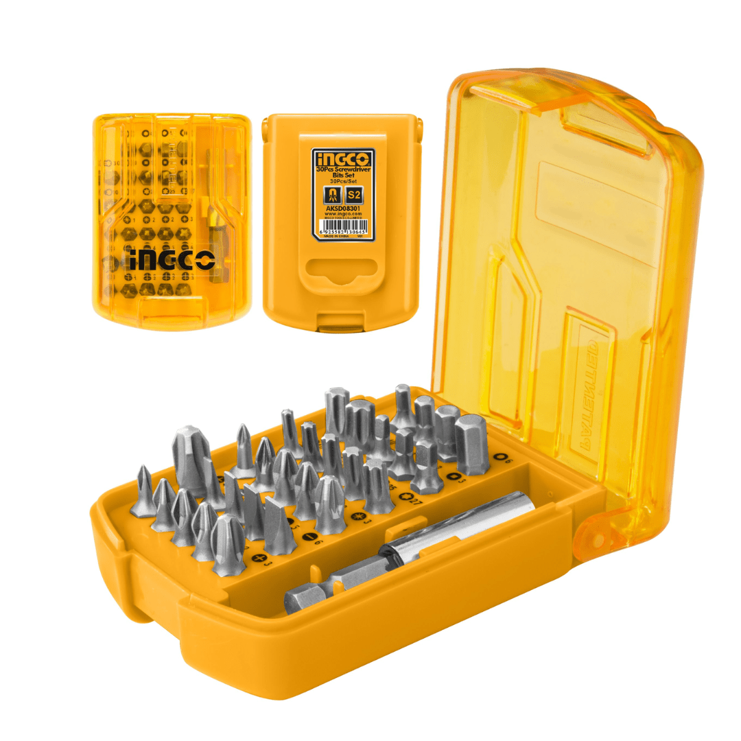 Ingco Screwdriver Bits Ingco 30 Pieces Screwdriver Bits set - AKSD08301