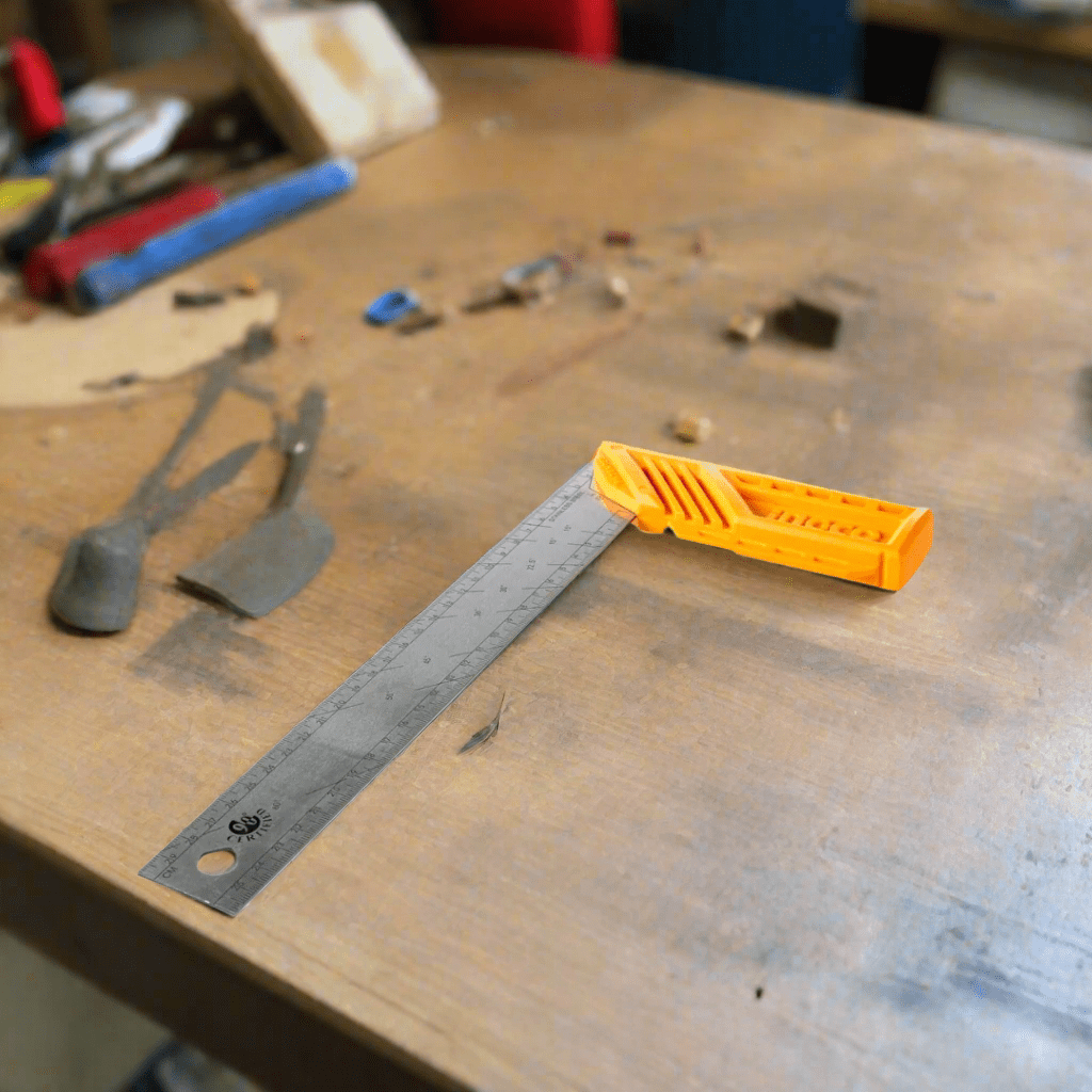 Ingco Marking Tools Ingco 300mm (12") Stainless Steel Angle Square with Marking Point – HAS123002