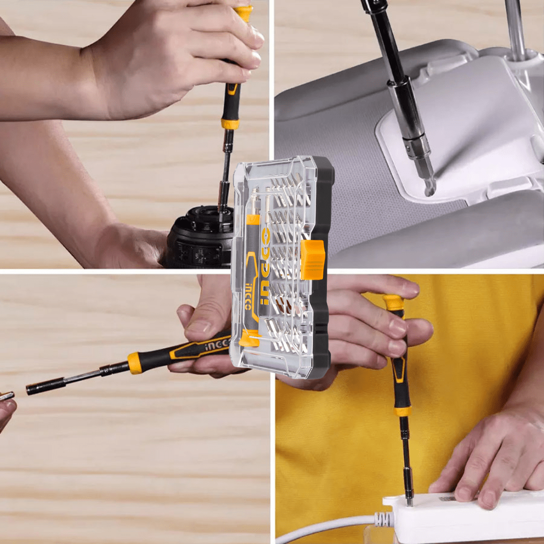 Ingco Screwdrivers Ingco 32 Pieces Precision Screwdriver Set - HKSDB0348