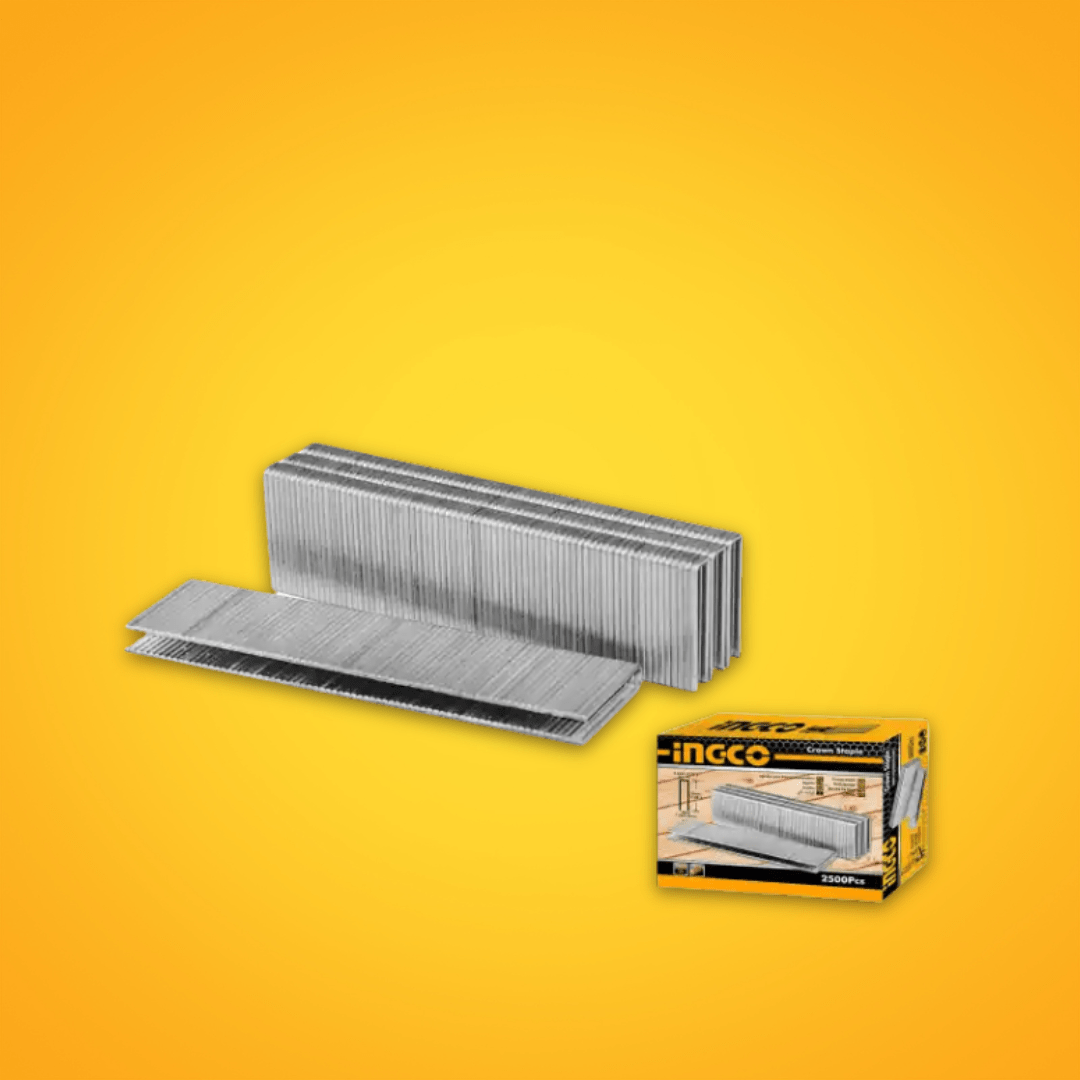 Ingco Chuck Keys & Specialty Accessories Ingco 35mm Crown Staples 2500-Piece Set – AST18351