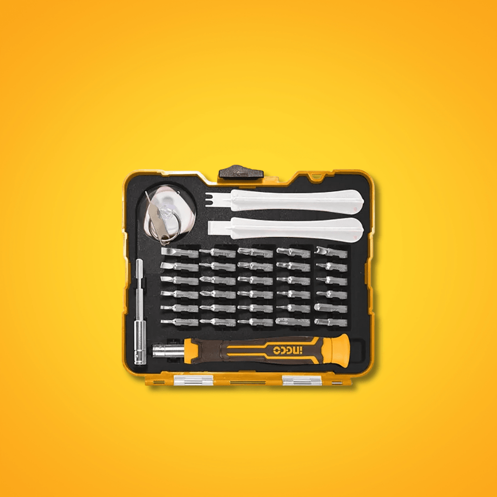 Ingco Screwdrivers Ingco 37 Pieces Screwdriver Set For Cell Phone Repair - HKSDB0378