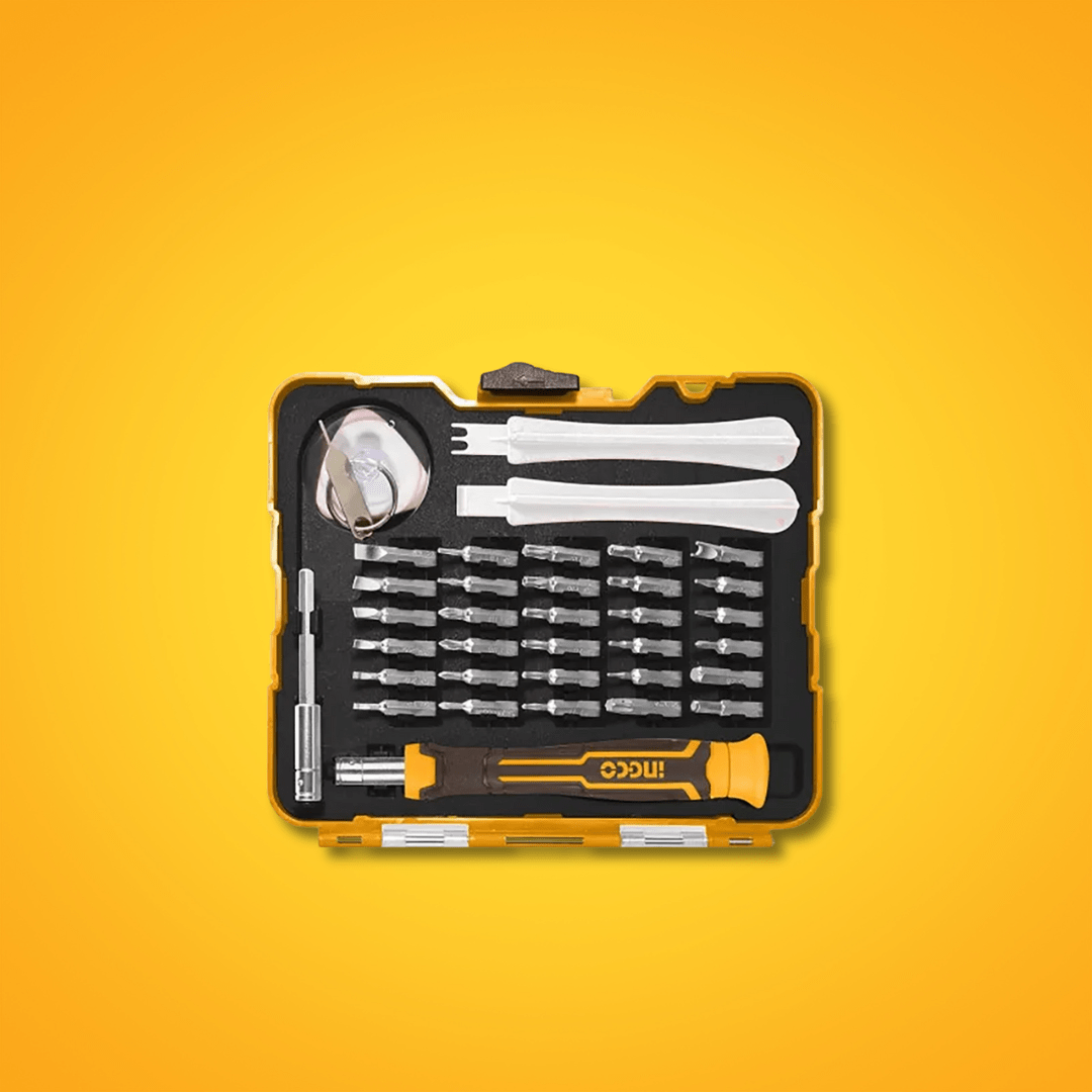 Ingco Screwdrivers Ingco 37 Pieces Screwdriver Set For Cell Phone Repair - HKSDB0378