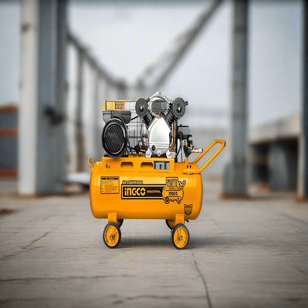 Ingco Compressor & Air Tool Accessories Ingco 3HP 100L Air Compressor with Belt Drive – AC1301008