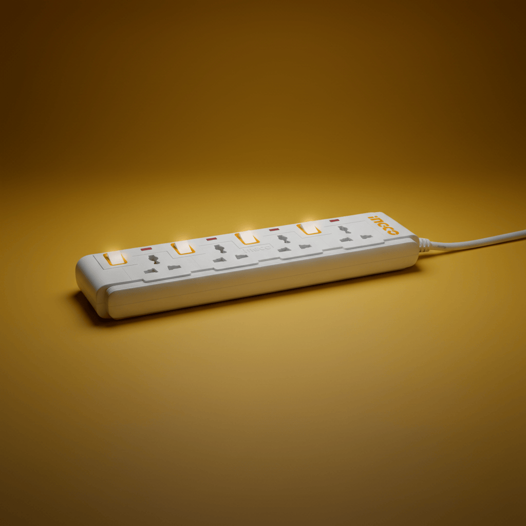 Ingco Power Management & Protection Ingco 3m 13A Power Extension Socket - HES03041V-8