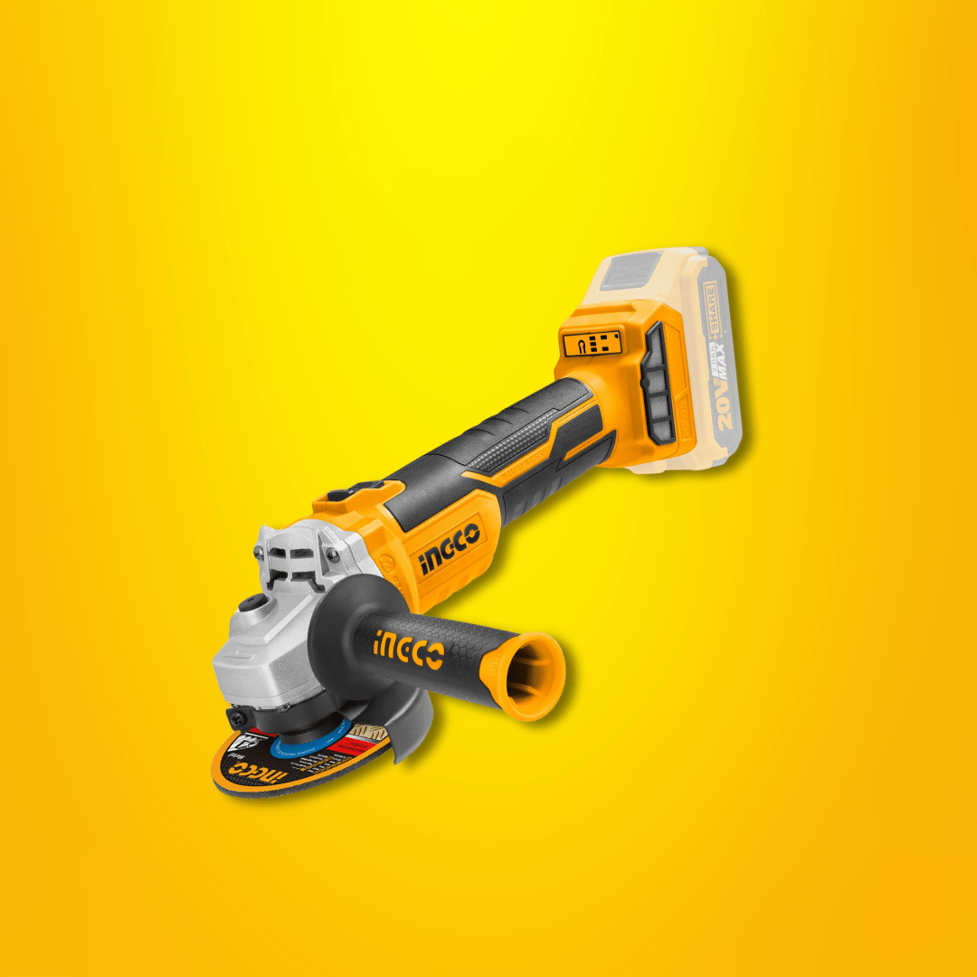 Ingco Grinder Ingco 4.5"/115mm Lithium-Ion Cordless Angle Grinder 20V - CAGLI1152