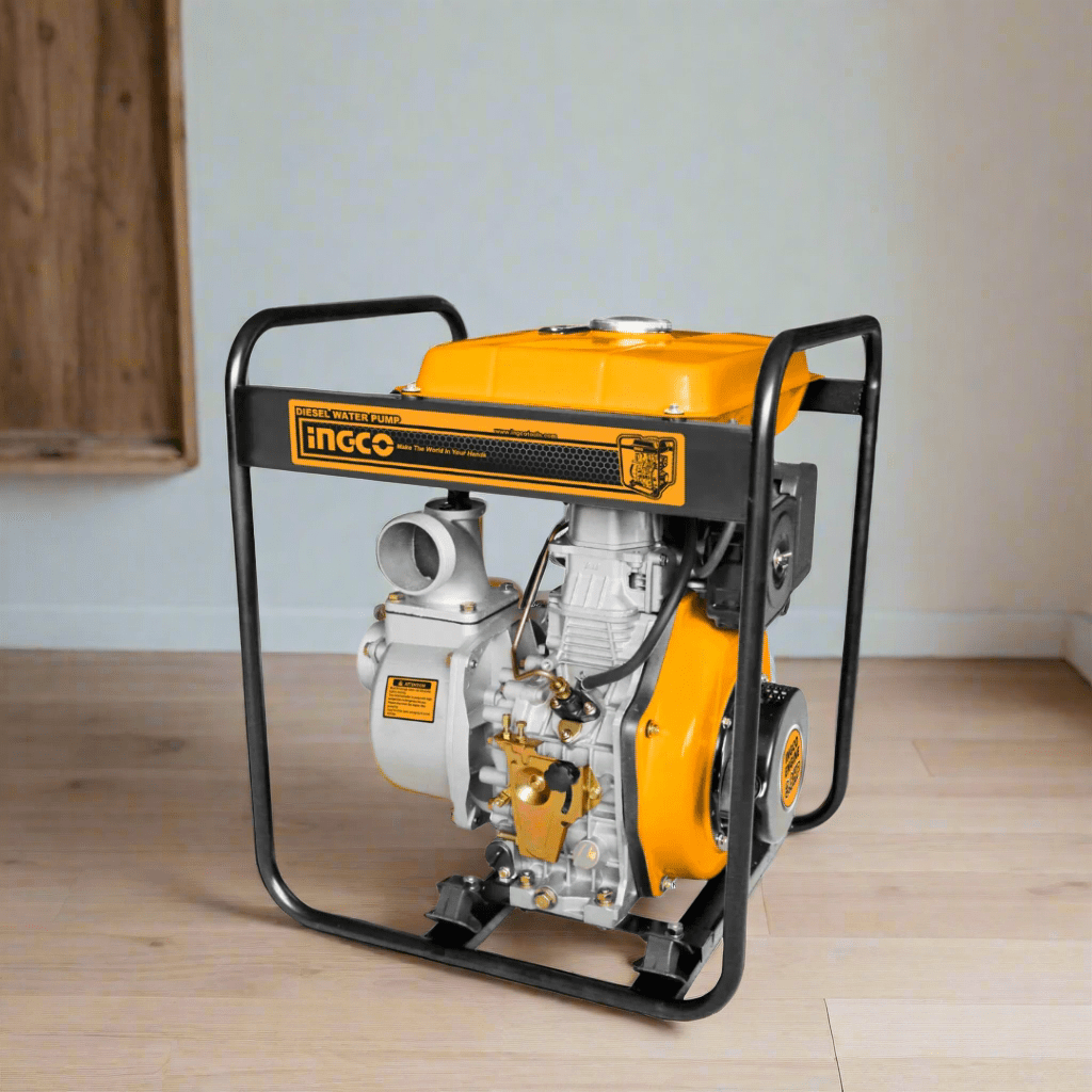 Ingco Diesel Pump Ingco 4" Diesel Pump 8.3HP with Recoil Start - GEP401