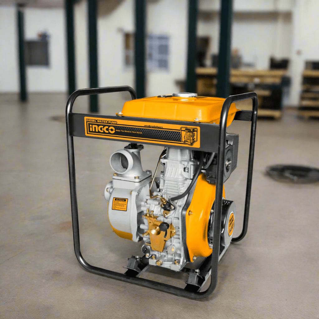 Ingco Diesel Pump Ingco 4" Diesel Pump 8.3HP with Recoil Start - GEP401