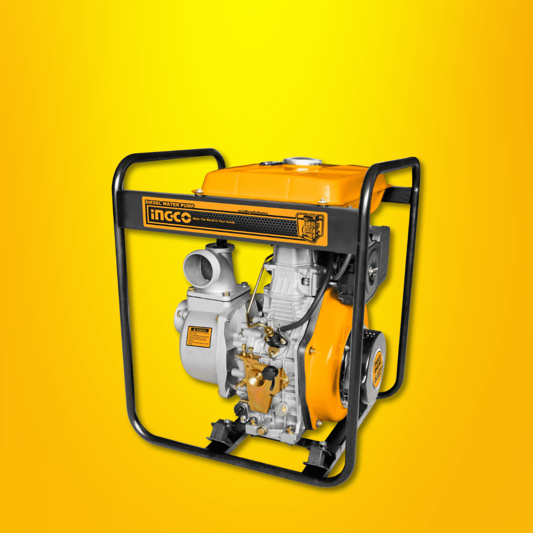 Ingco Diesel Pump Ingco 4" Diesel Pump 8.3HP with Recoil Start - GEP401