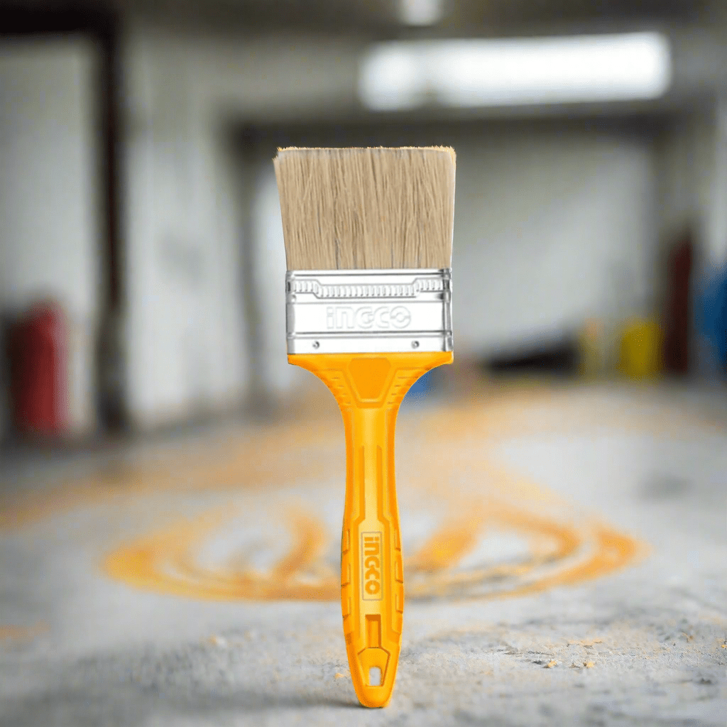 Ingco Paint Tools & Equipment Ingco 4" Paint Brush with Plastic Handle for Oil Based Paint - CHPTB78604