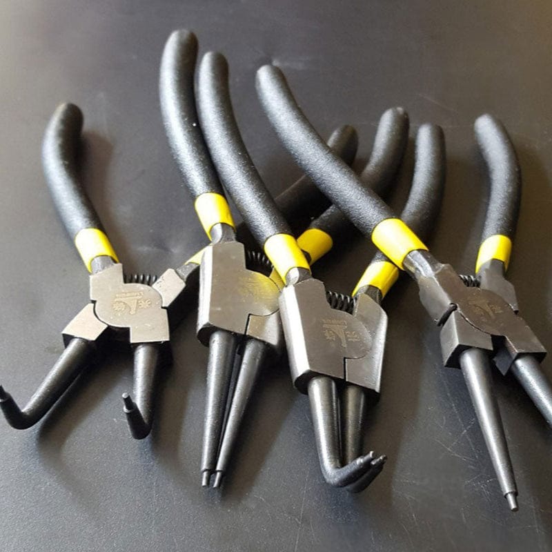 Ingco Pliers Ingco 4-Piece Snap Ring Plier Set 7 "/ 180mm - HCCPS01180